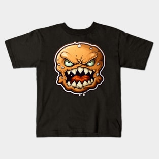 Gingerbread Cookie Monster Kids T-Shirt